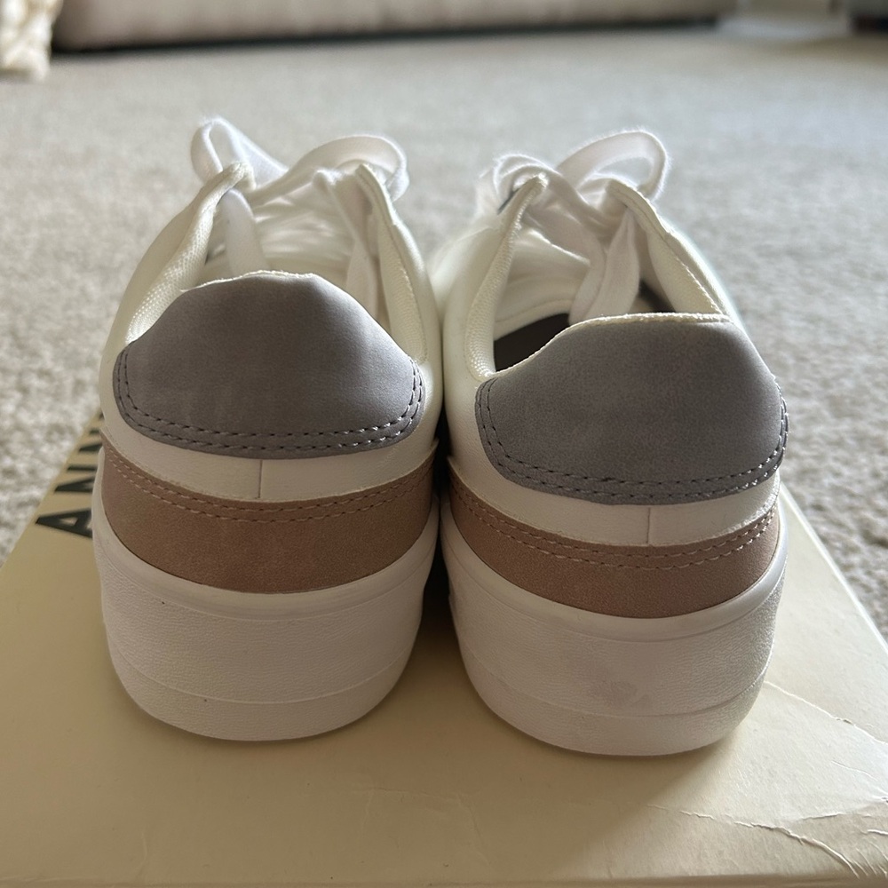 Pull&Bear Women’s Basic Plimsolls Sneakers Size 7… - image 4